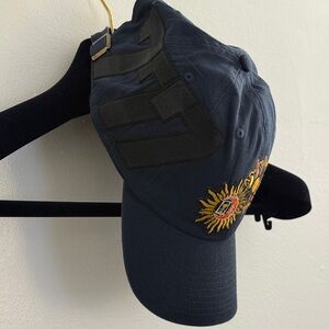 Embroidered Navy 47 Brand Cap with Sun and 777 Design
